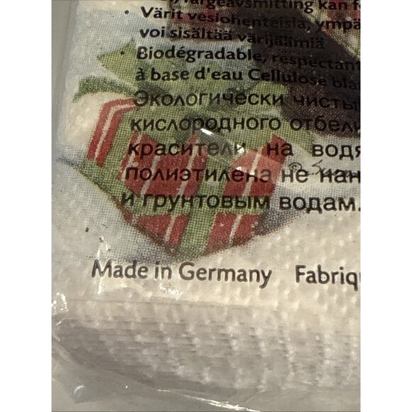 Mesafina Christmas Holidays Dog Old Truck 3 Ply Paper Napkin 40 Ct Germany Made - Picture 7 of 8